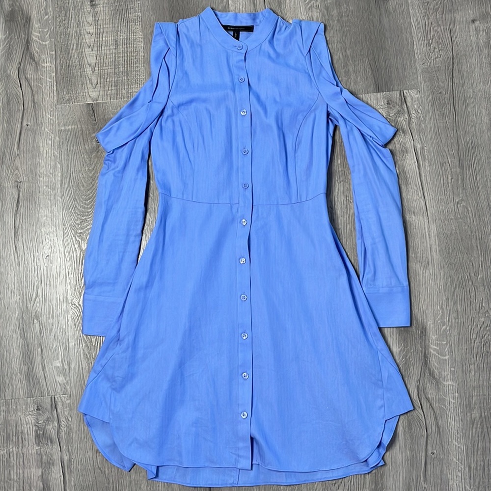 BCBG MAXAZRIA Cold Shoulder dress